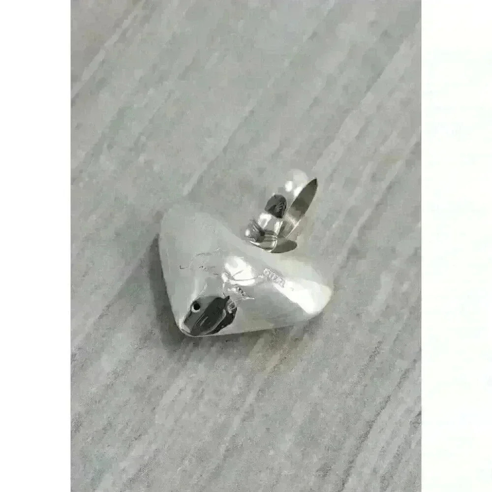 Kalibre Sterling Silver Puffed Heart Pendant - Picture 9 of 9